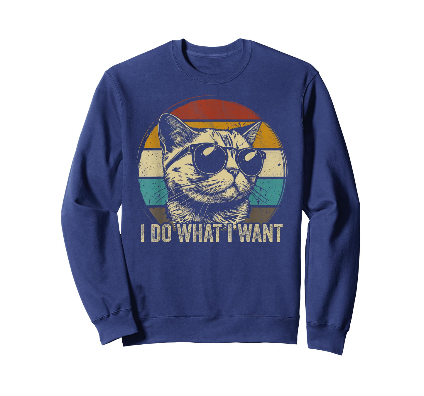 Retro I do what I want cat funny cat lover retro T-Shirt