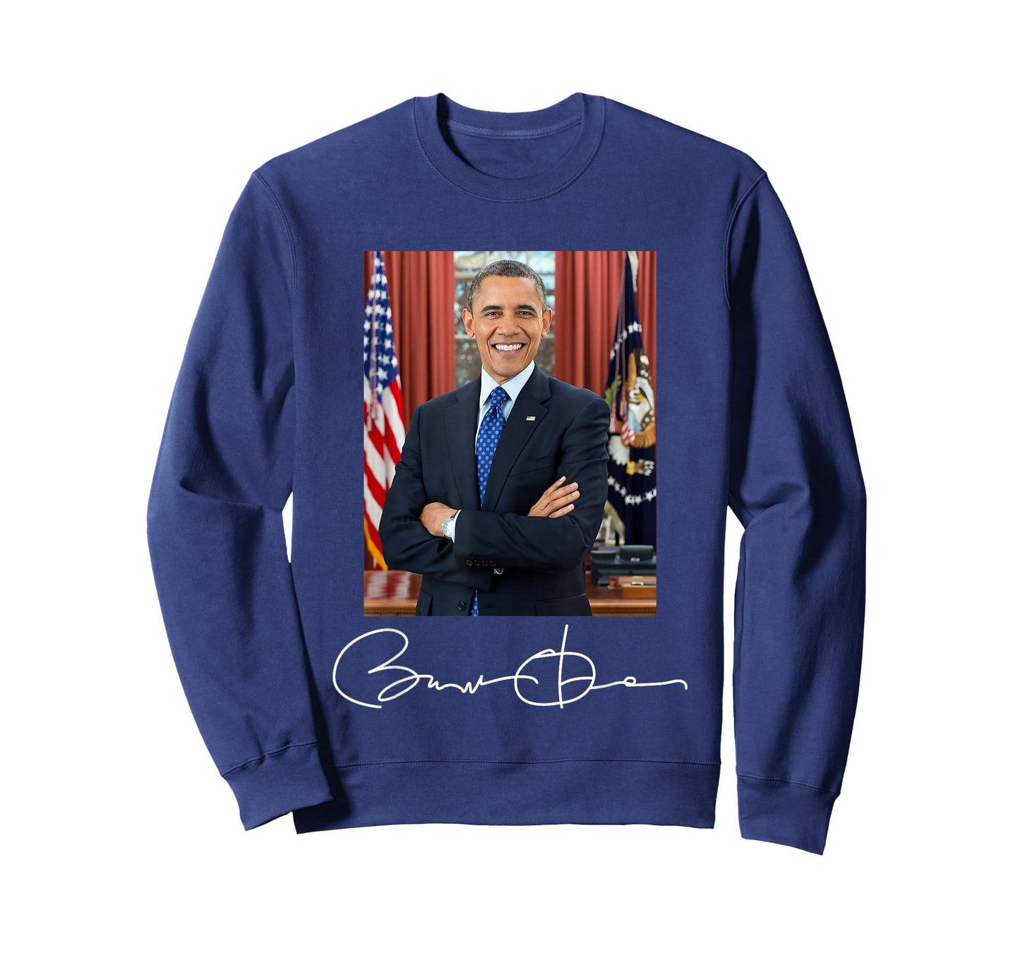 Barack Obama Signature and Portrait T-Shirt