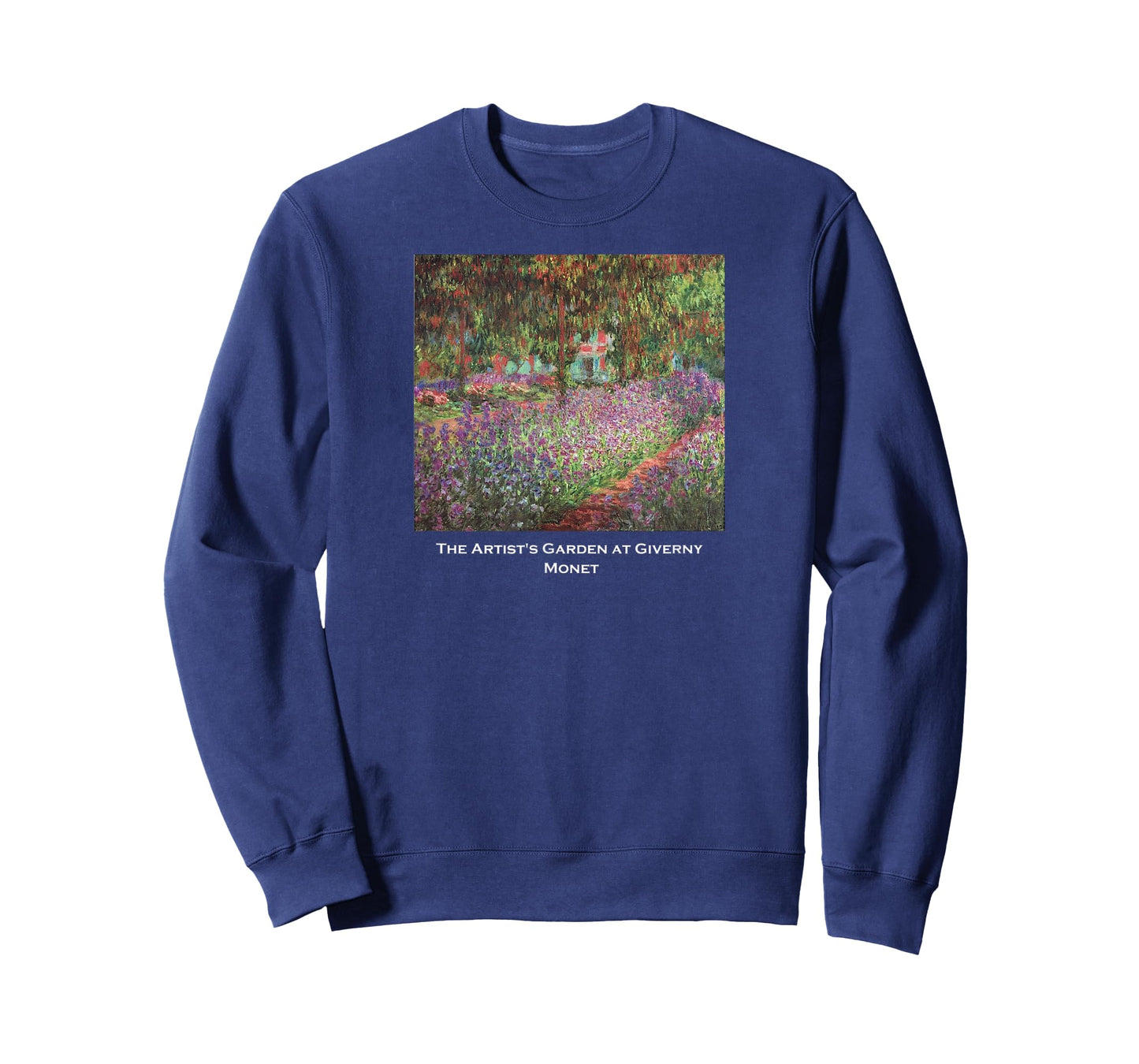 The Artist's Garden at Giverny T-shirt Monet 1900