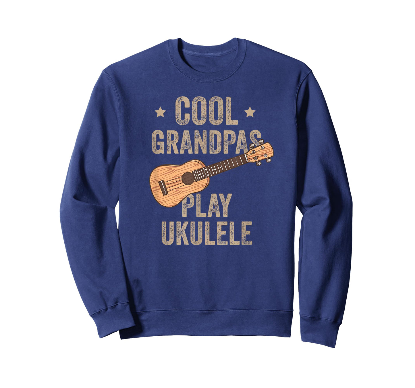 Cool Grandpas Play Ukulele Ukulele Music Guitar T-Shirt