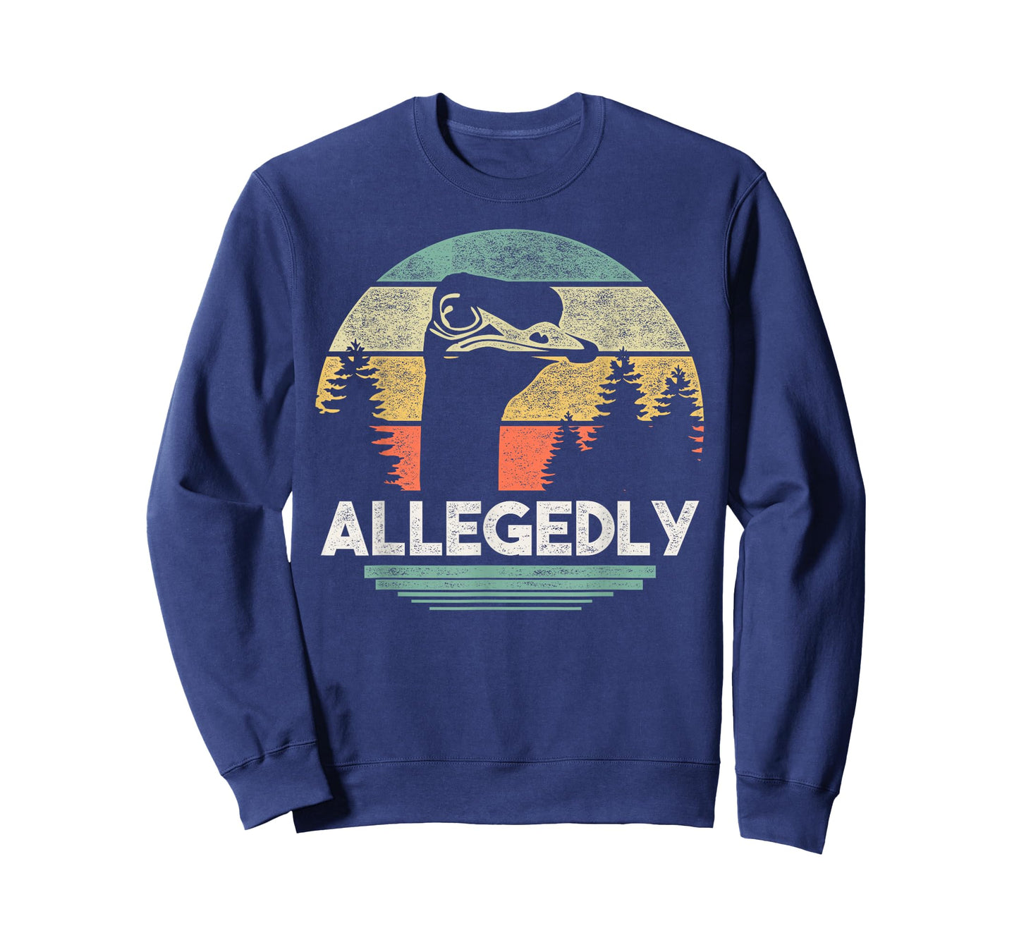 Allegedly Ostrich T Shirt Funny Bird Lover T-Shirt