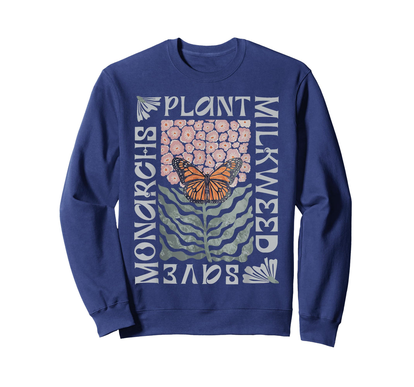 Save The Monarchs Plant Some Milkweed Butterfly T-Shirt