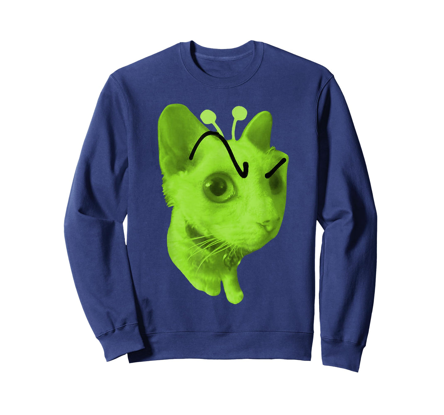 Gnarp Cat Silly Alien Cat Meme Brainrot Meme Funny Silly Cat T-Shirt