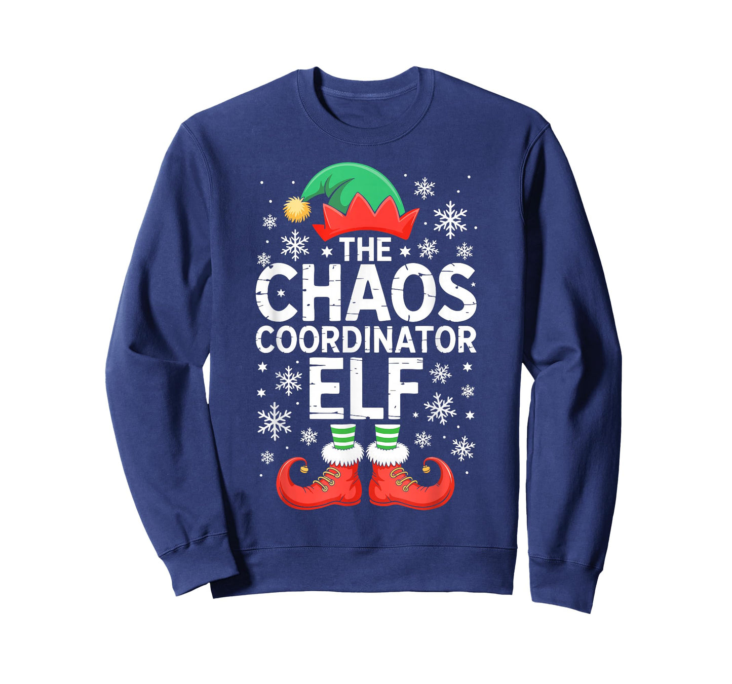 The Chaos Coordinator Elf Shirt Family Matching Christmas T-Shirt