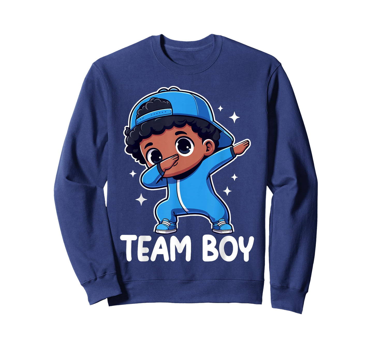 Gender Reveal Party Team Boy Baby Dabbing Announcement T-Shirt