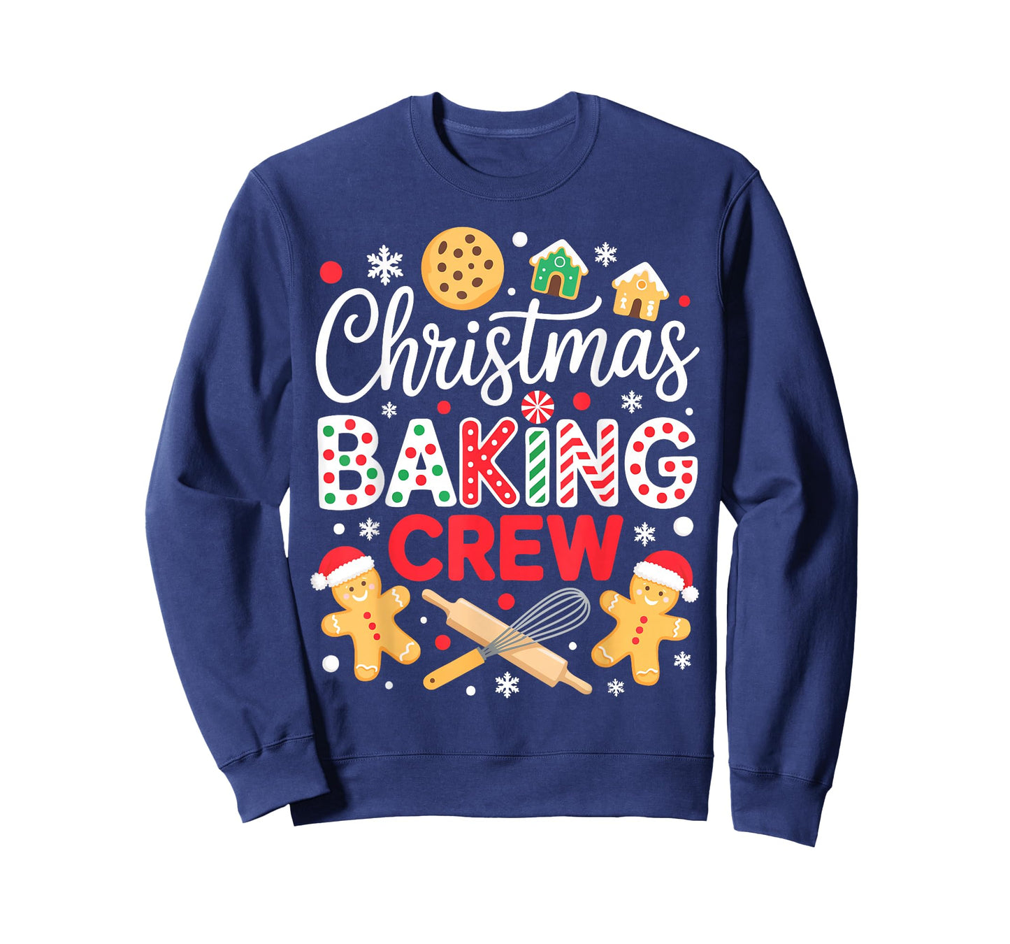 Christmas Baking Crew Shirt Christmas Cookie Men Women Kids T-Shirt