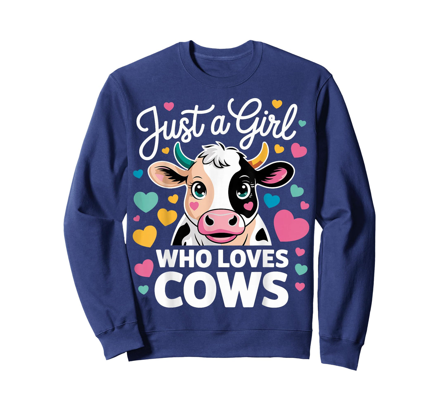 Cow Just A Girl Who Loves Cows T-Shirt