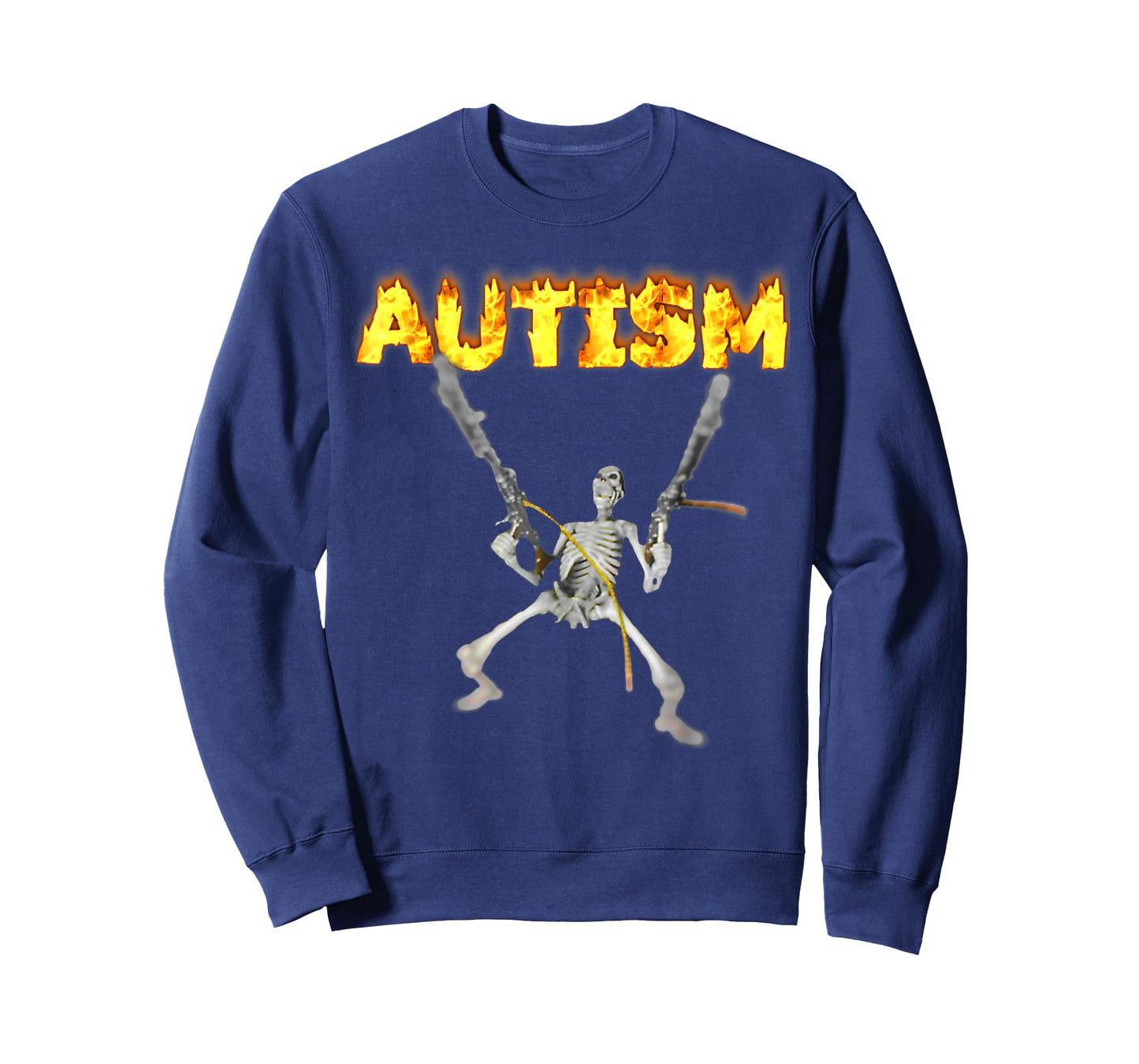 Autism Skeleton Funny Oddly Specific Dank Meme T-Shirt