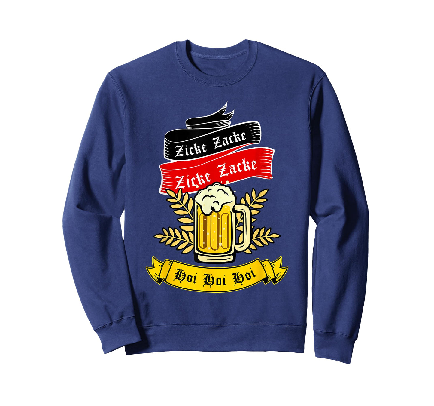 Zicke Zacke Hoi - Funny Germany Flag Oktoberfest German T-Shirt