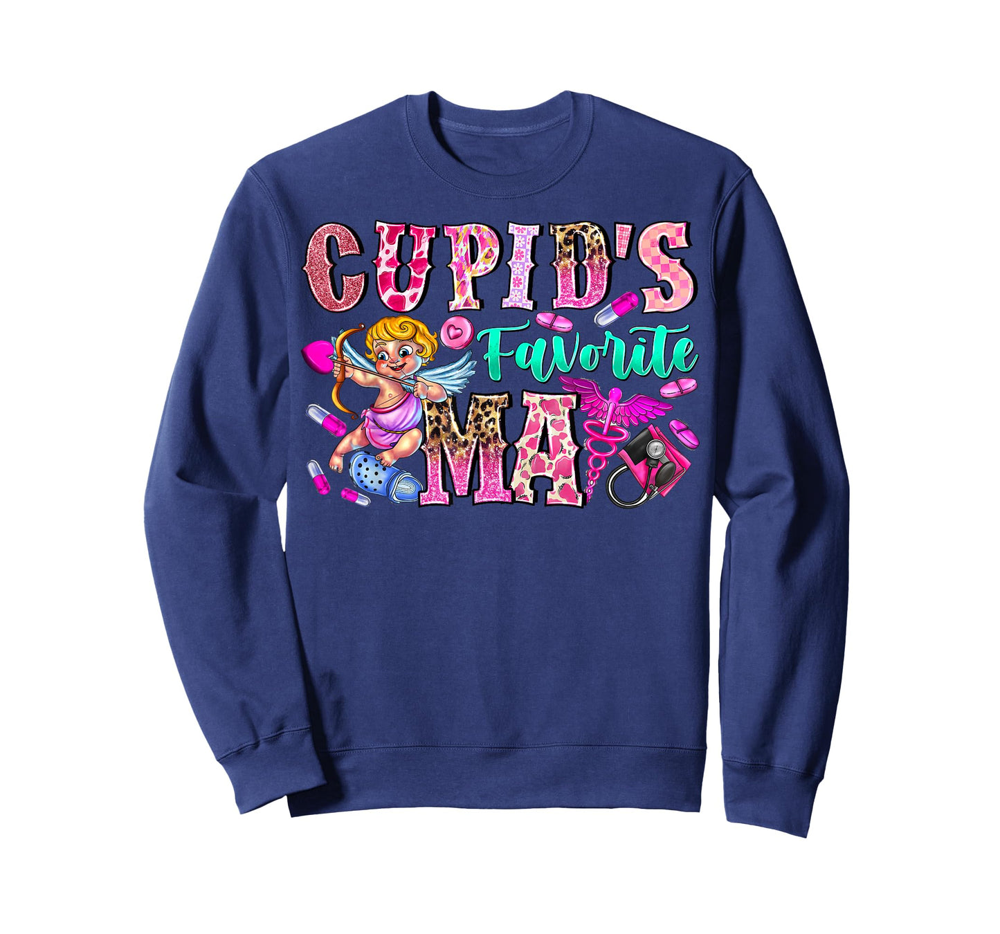 Cupid's Favorite MA Medical Assistants Valentines Day Women T-Shirt