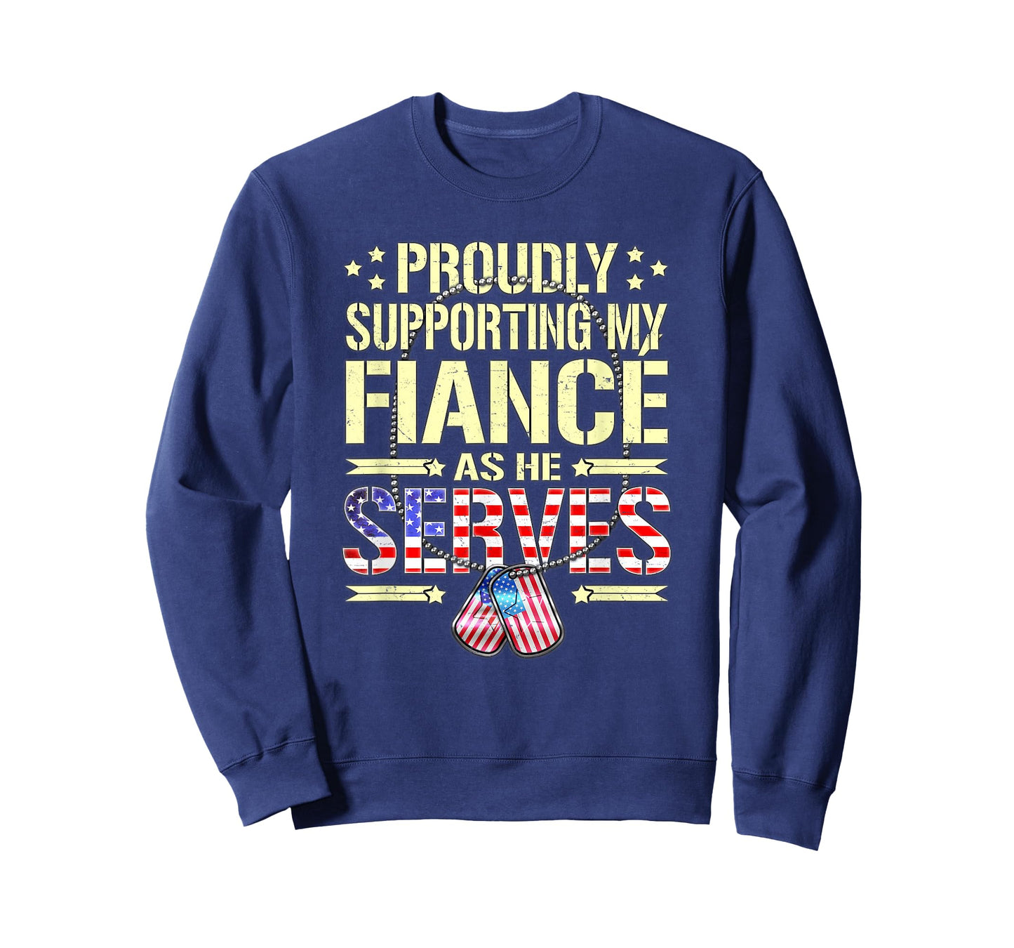 Supporting My Fiance As He Serves - Proud Army Fiancee Shirt T-Shirt