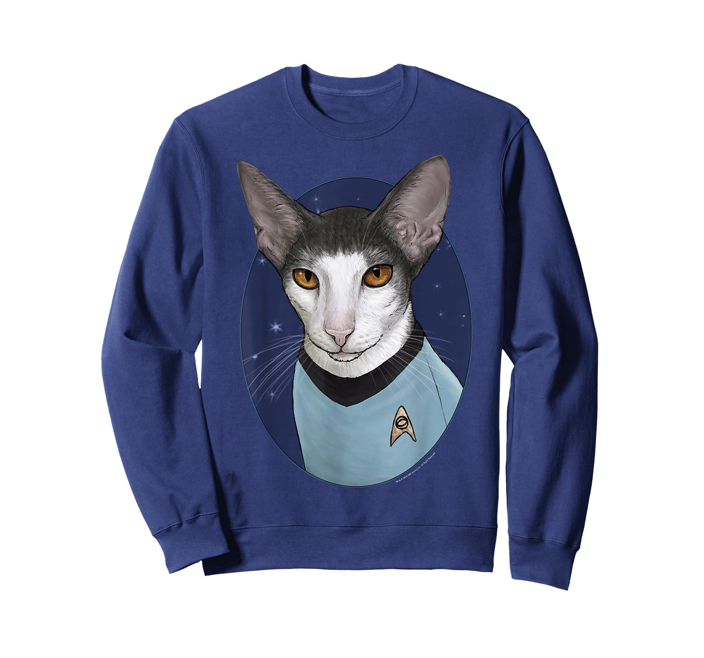 Star Trek: The Original Series Spock Cat Portrait T-Shirt