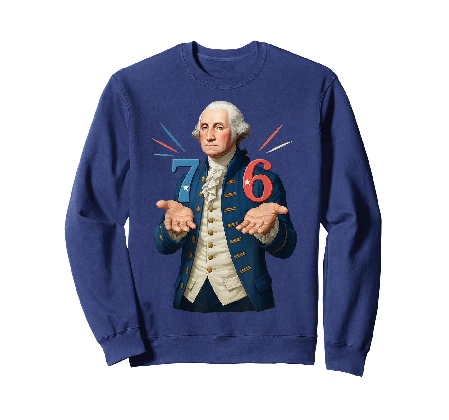 HUGvyn 6-7 7-6 George Washington Seven Six Teacher American T-Shirt