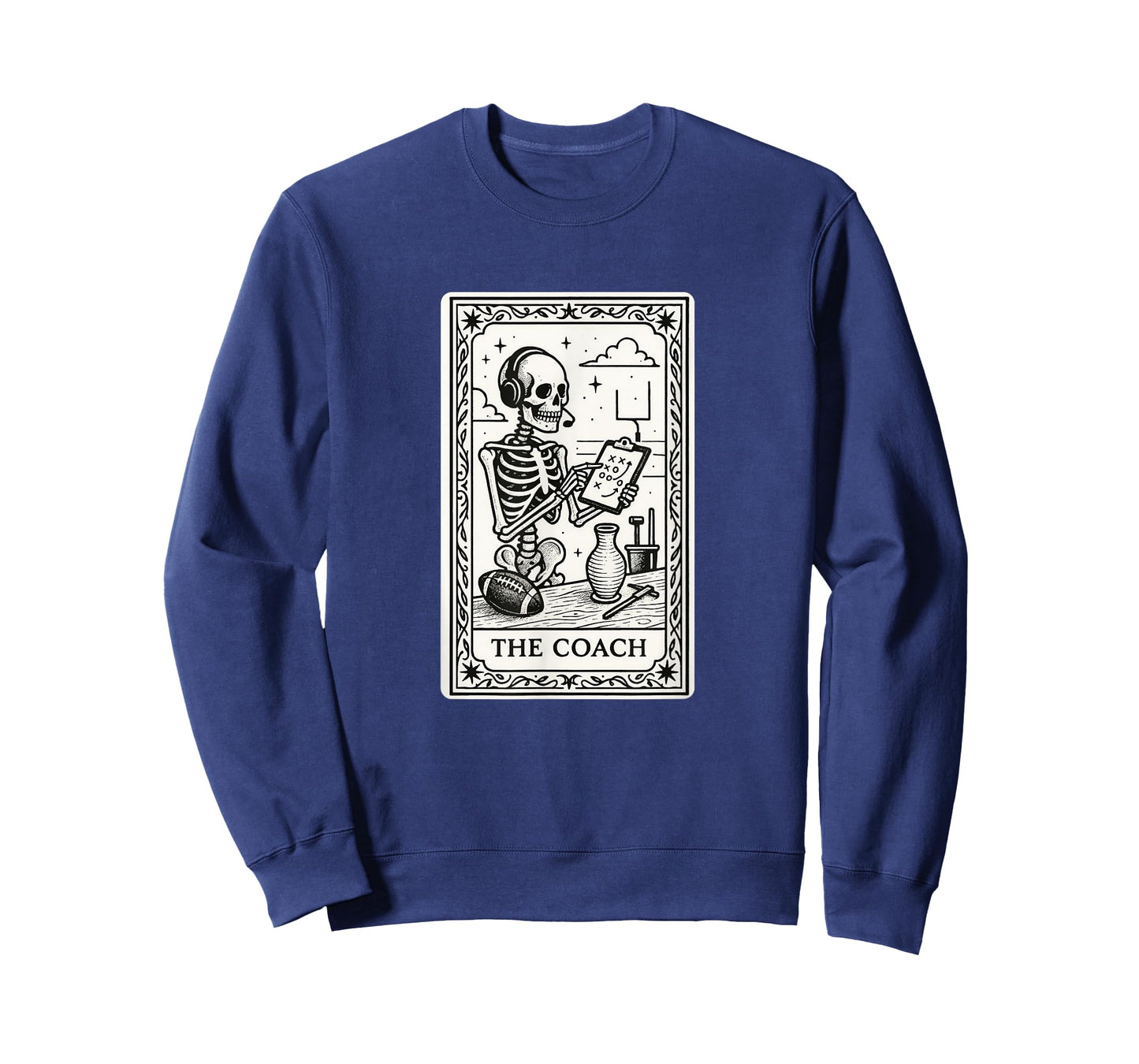 The Coach Tarot Card - Halloween Spooky Gothic Witchy T-Shirt