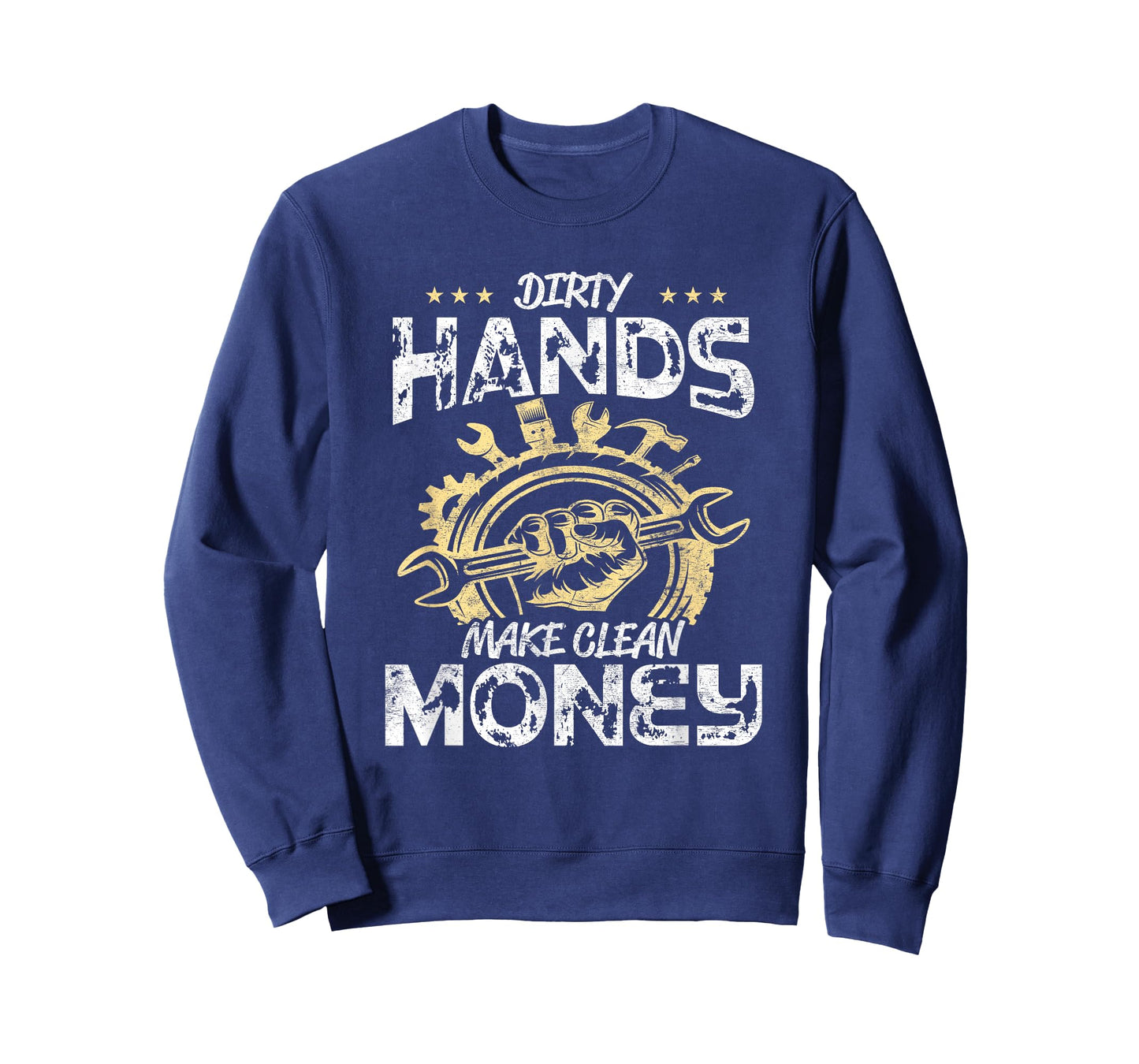 Dirty Hands Make Clean-Money Funny Mechanic Mechanist Repair T-Shirt