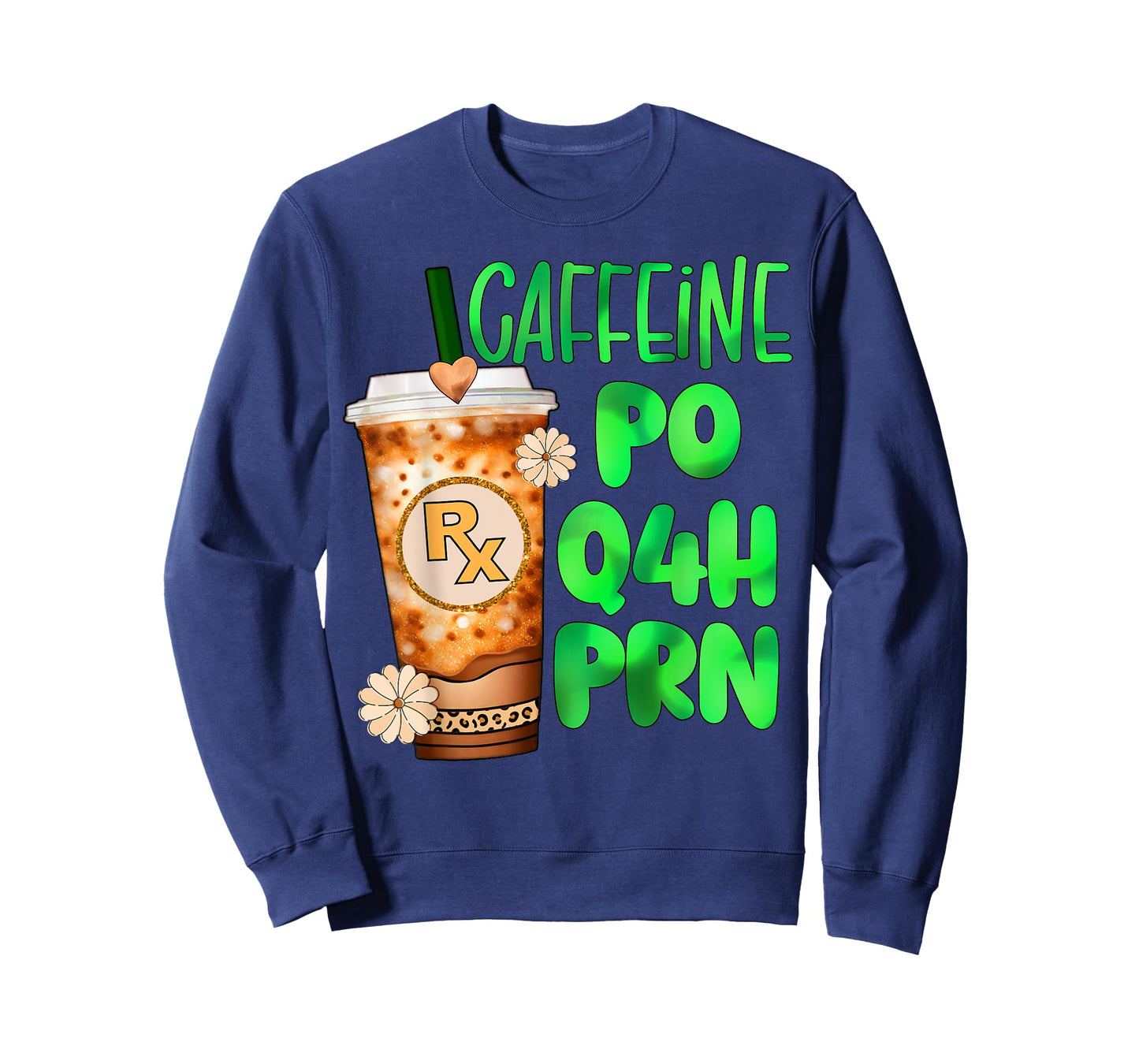 Cute Pharmacy tech pharmacist caffeine nurse rx coffee prn T-Shirt