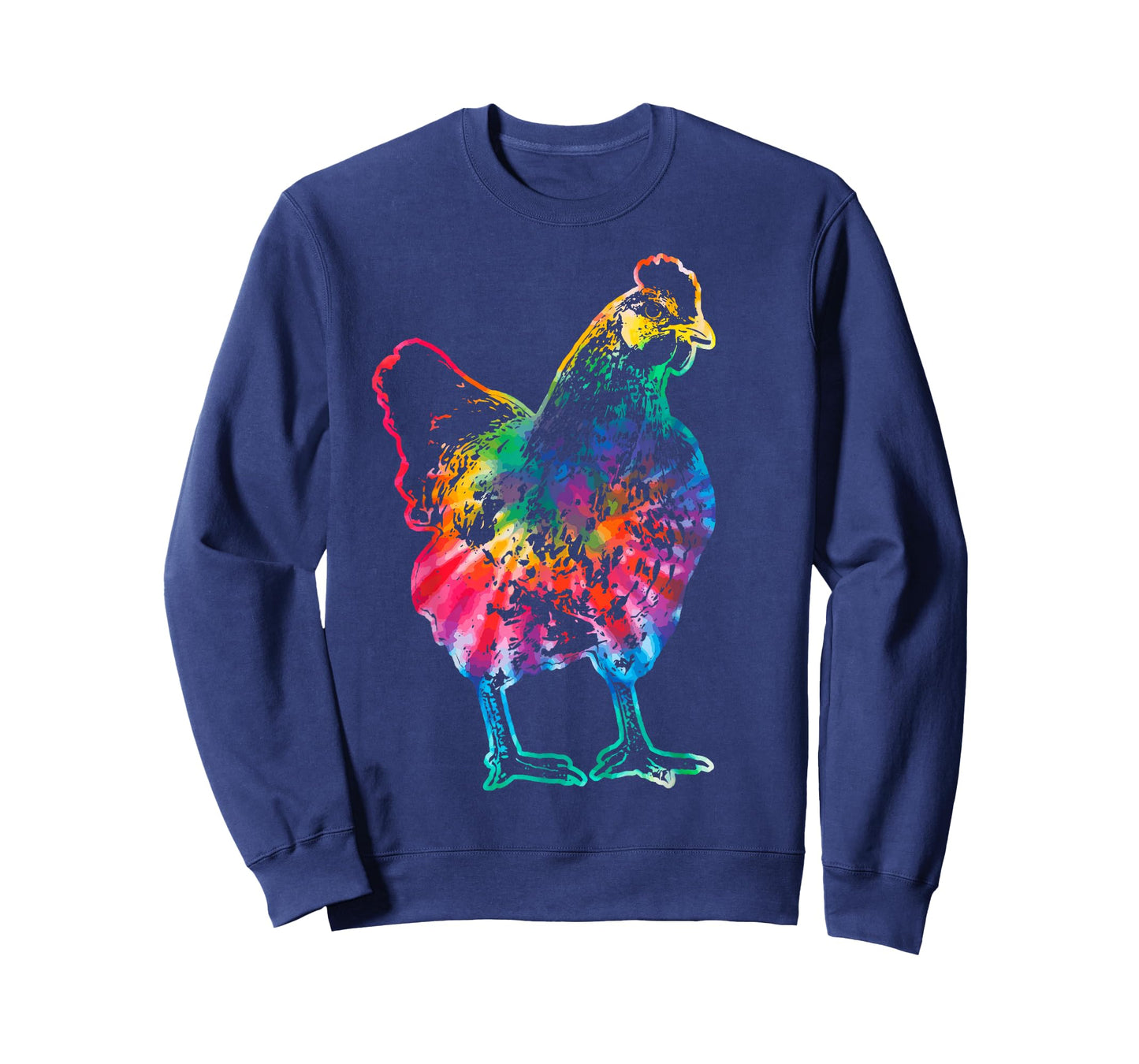 Chicken Batik Tie Dye Hippie Chicken Vintage T-Shirt