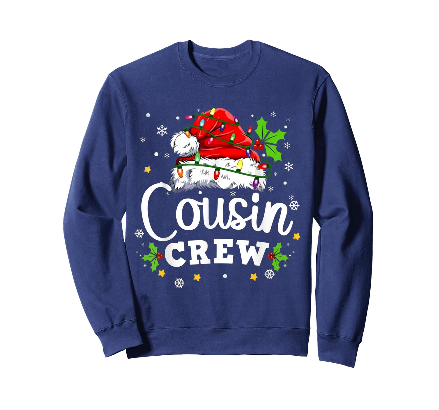 Christmas Cousin Crew 2025 Matching Xmas Family Pajama Pjs T-Shirt