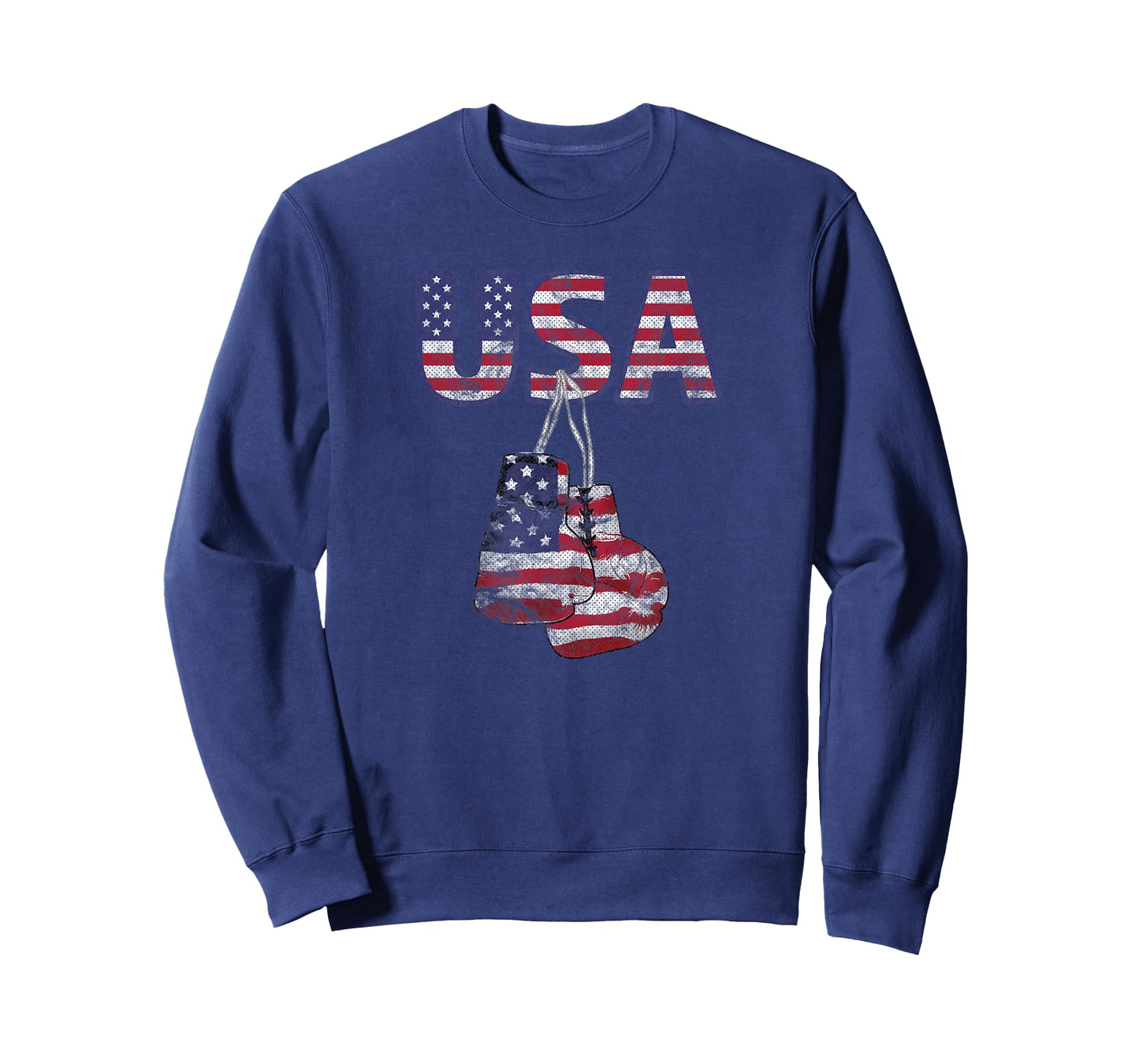 Boxing Gloves T-Shirt American Flag Tee for July 4th T-Shirt