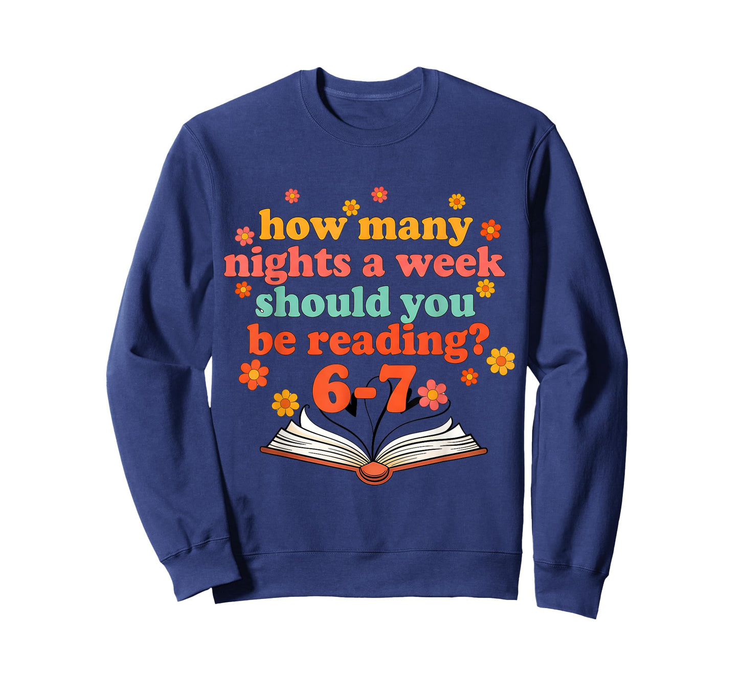 Funny Six Seven Meme 6 7 Teacher Book Reading 6 7 Teacher T-Shirt