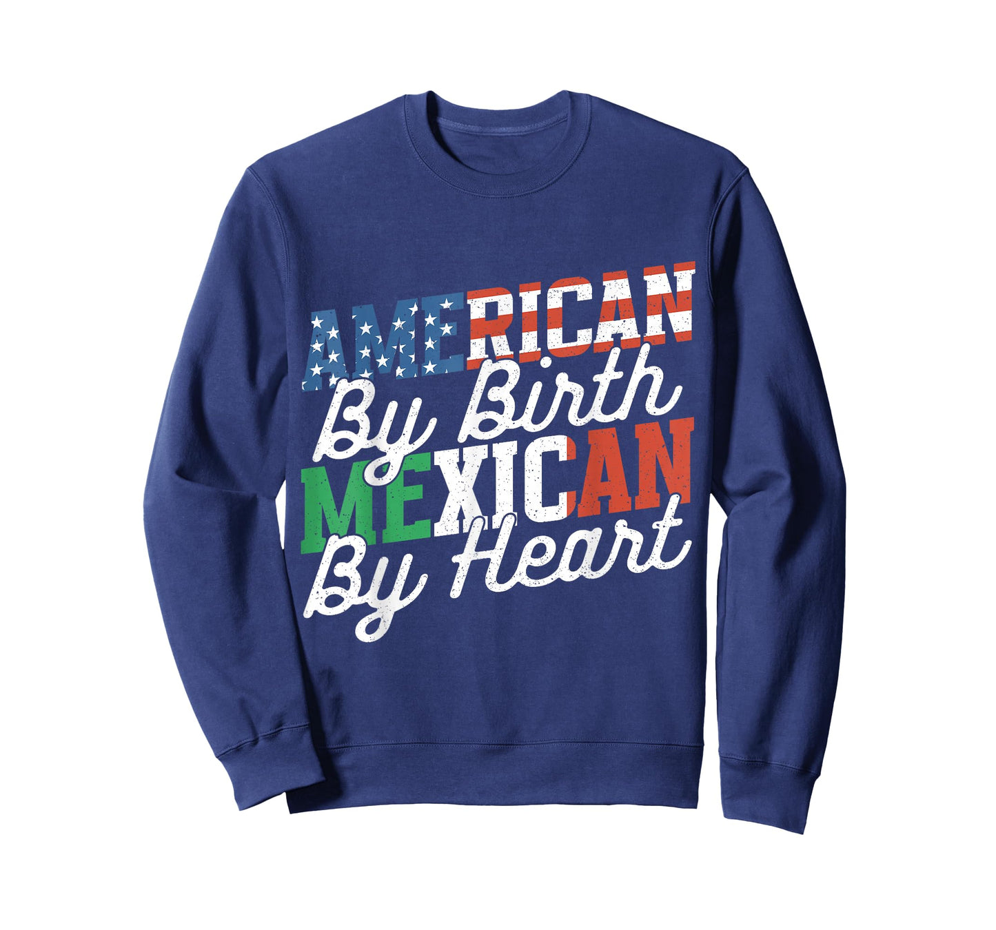 American By Birth Mexican By Heart Mexico Mexican American T-Shirt