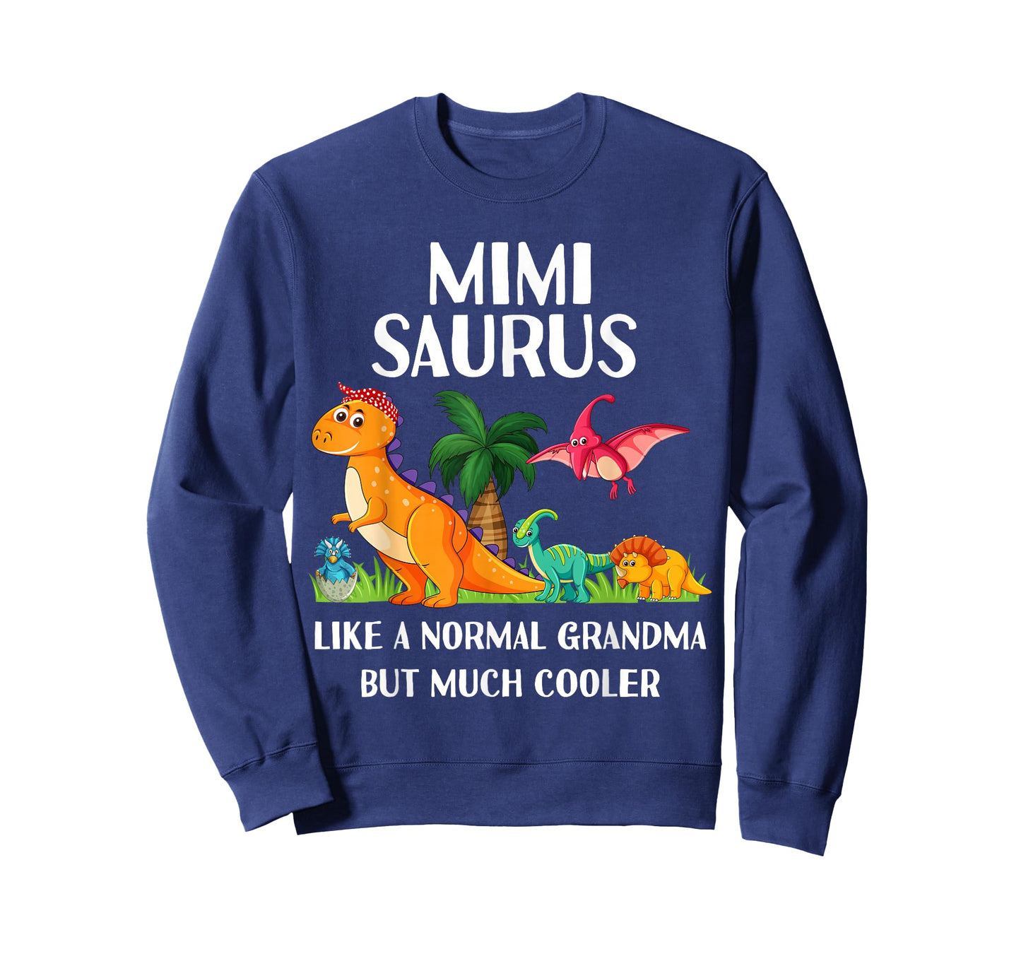 Mimisaurus Mimi Grandma Saurus Women Dinosaur Matching T-Shirt