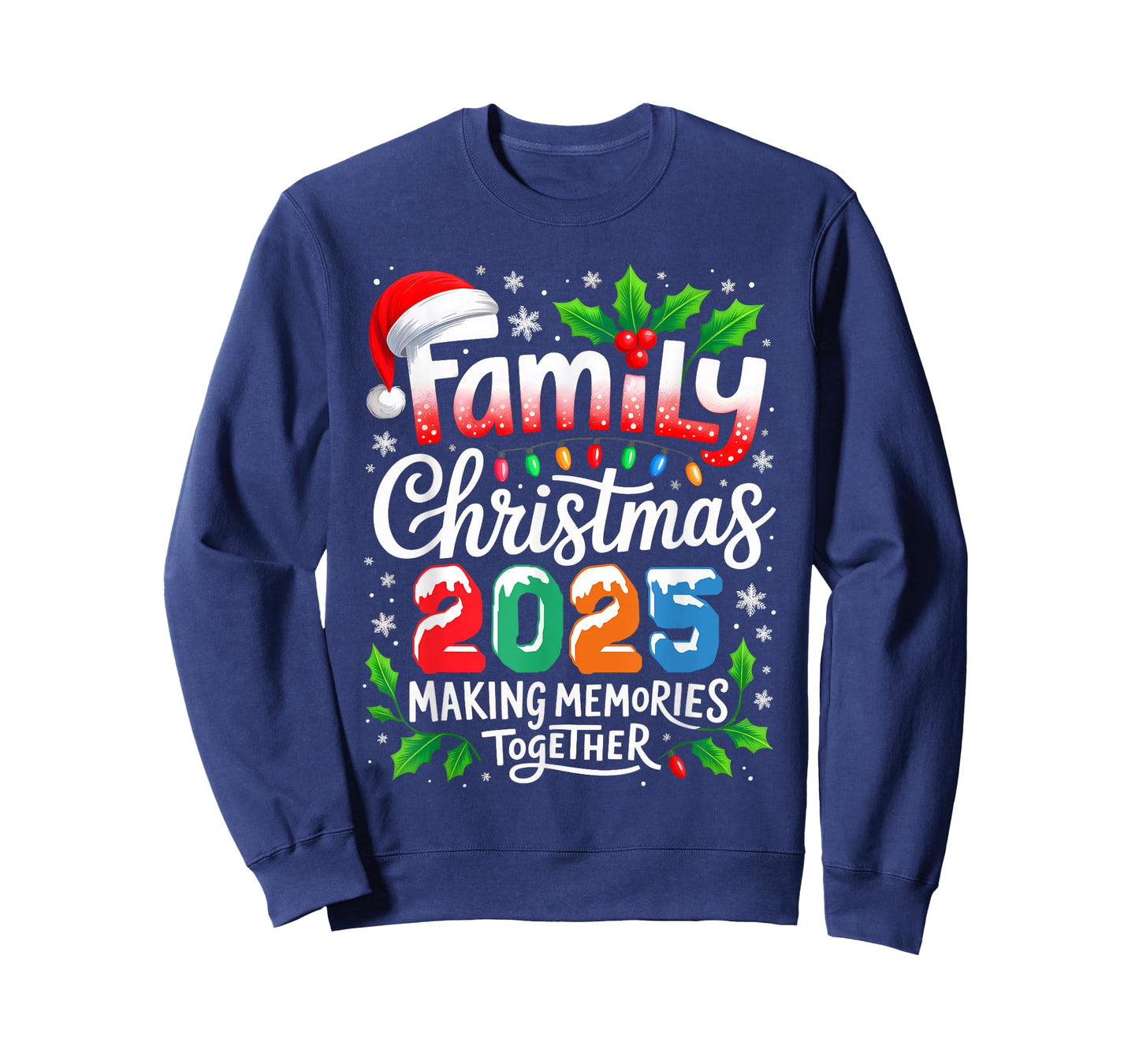 Family Christmas 2025 Matching Family Xmas 2025 Costume T-Shirt
