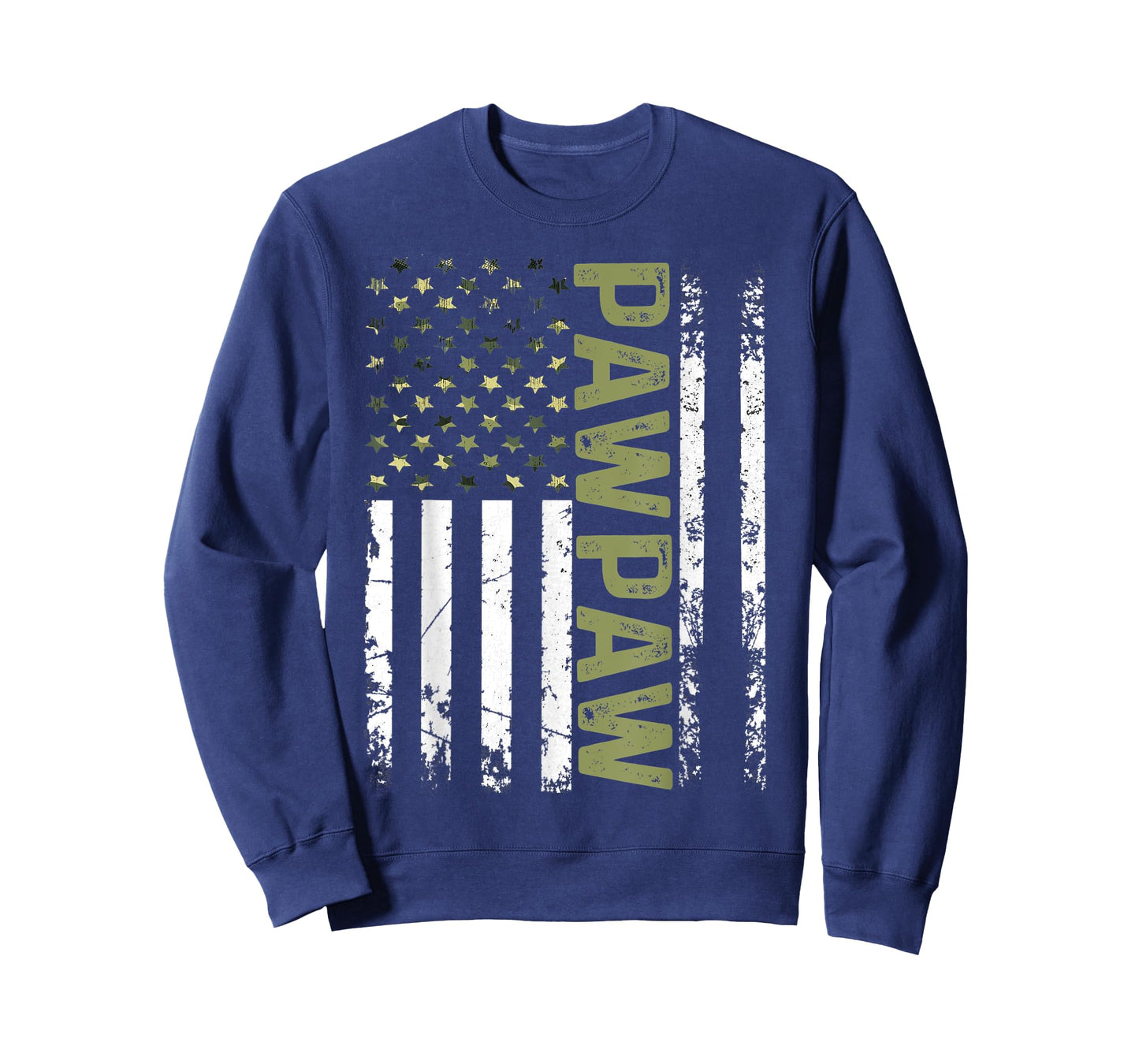 Cool Pawpaw American Patriotic USA Flag Father's Day T-Shirt for Men