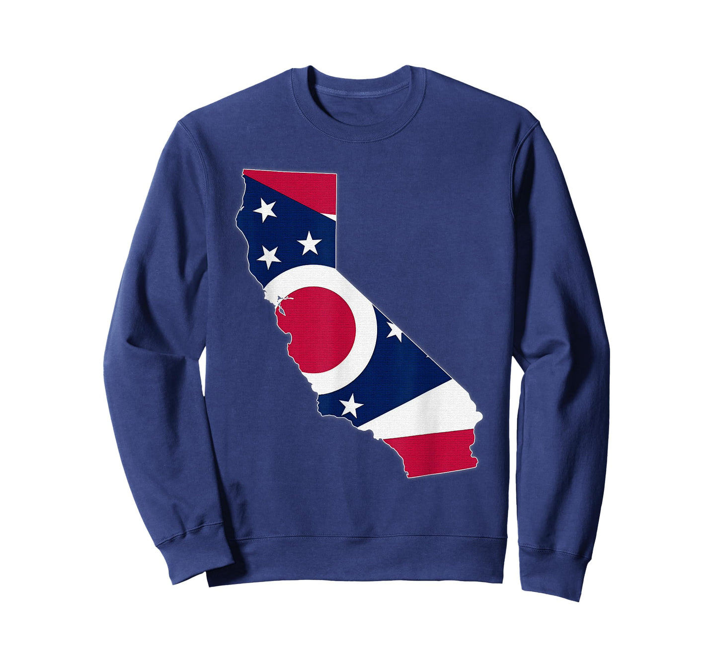 CALIFORNIA STATE MAP OHIO OH Flag Roots Men Women Gift T-Shirt