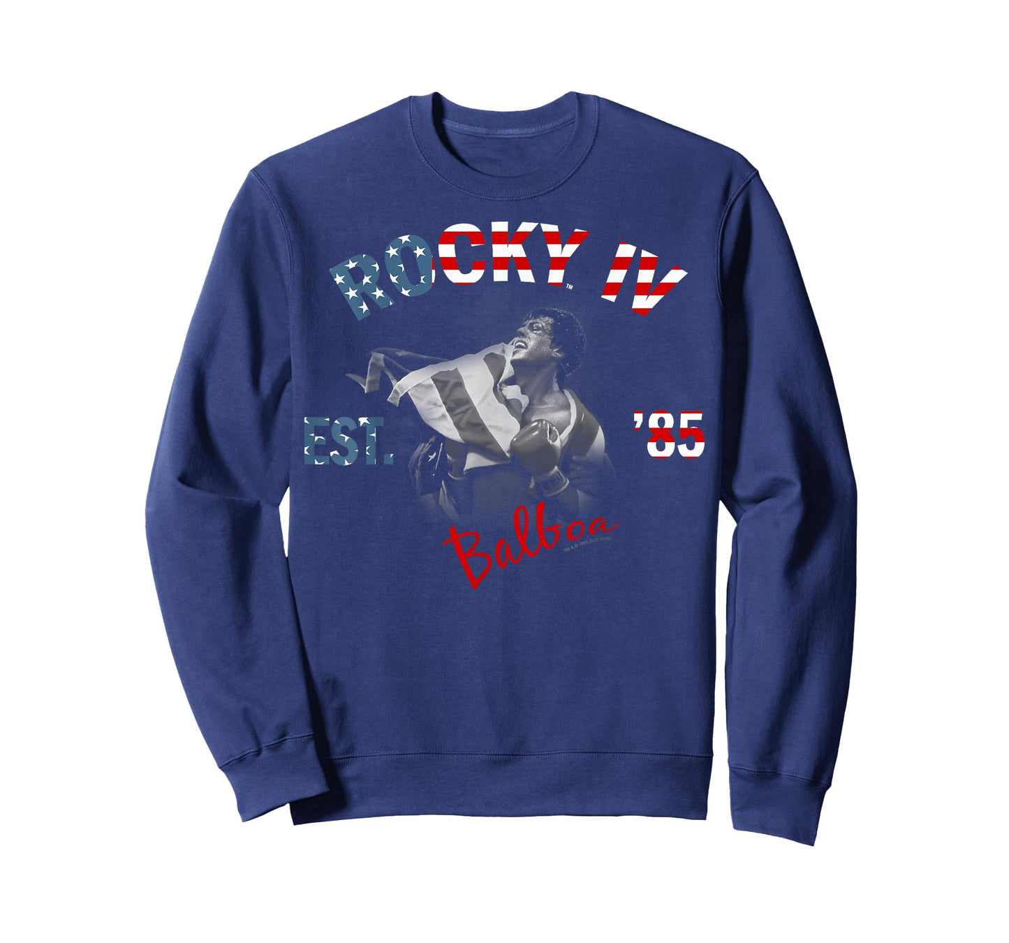 Rocky IV Est. '85 American Flag Fill T-Shirt