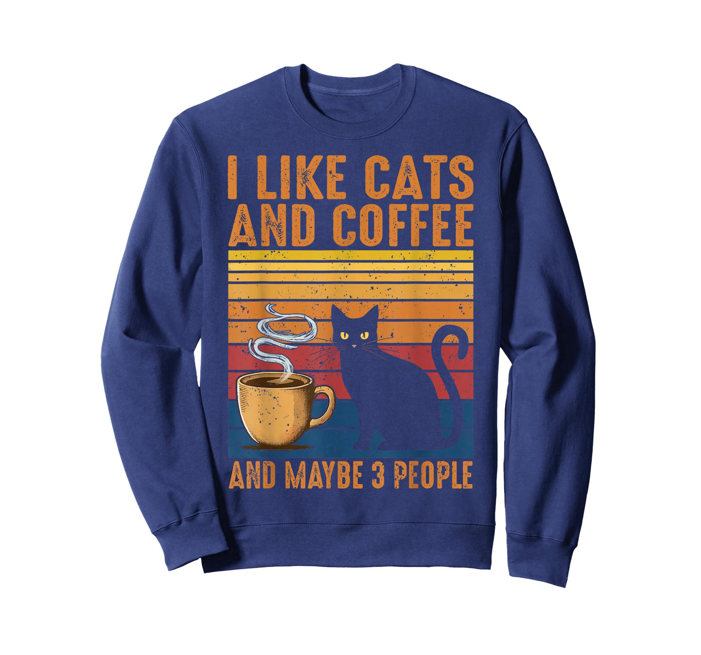 I Like Cats And Coffee And Maybe 3 People T-Shirt