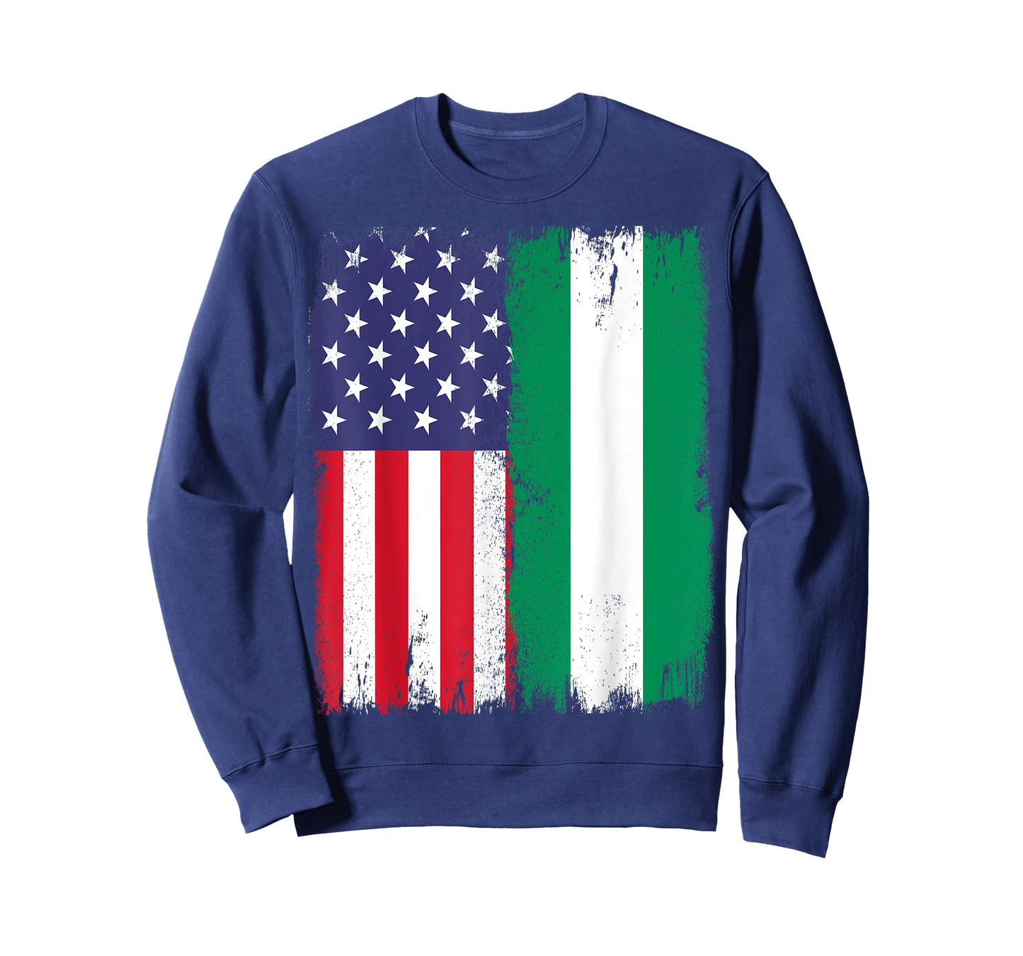 Nigeria Nigerian American Flag USA Nigeria African American T-Shirt
