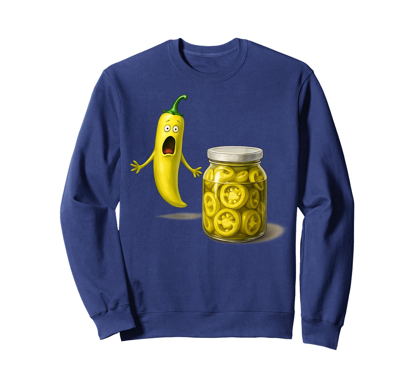Pickle Surprise A Banana Peppers and A Jar of Sliced Pickles T-Shirt