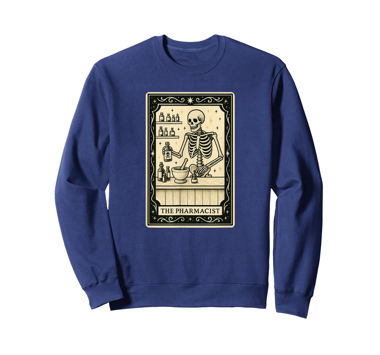 Pharmacist Tarot Card - Halloween Spooky Pharmacy Medicine T-Shirt