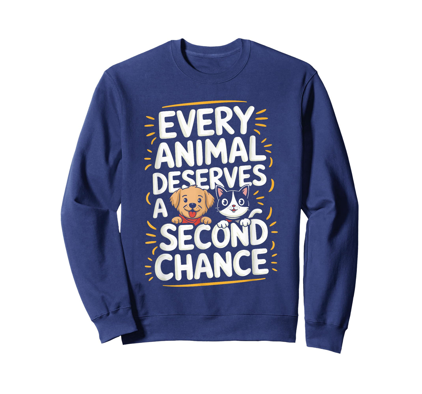 Animal Shelter Save Pet Design Dog and Cat Animal Rescue T-Shirt