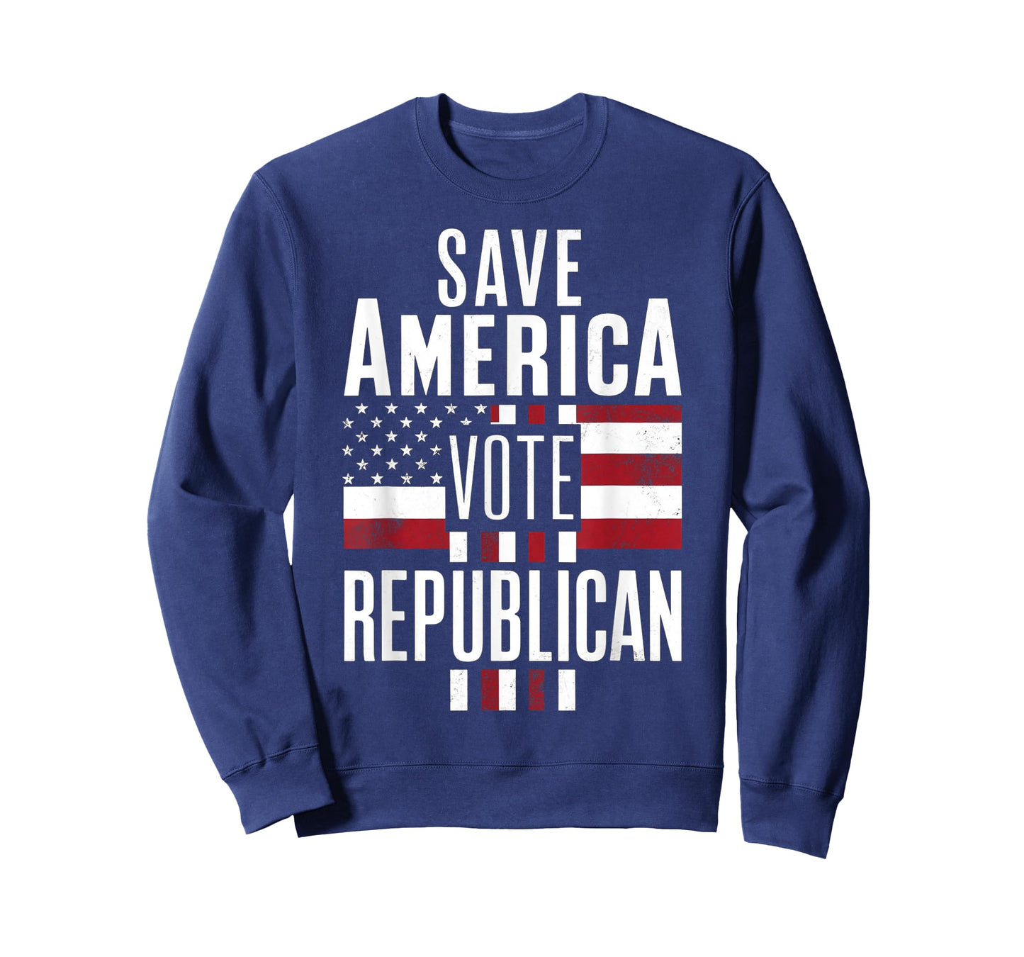 Save America Vote Republican US Flag Trump Vote Republican T-Shirt