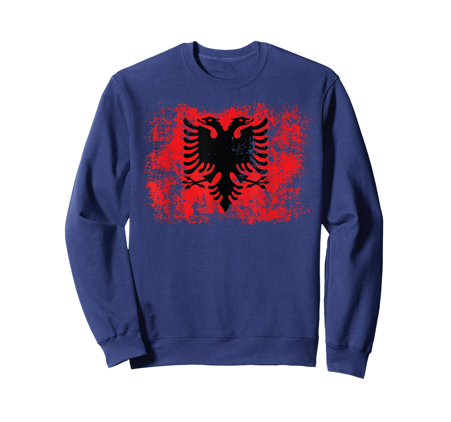 Albanian Flag Retro Proud Albanian Patriot Albania T-Shirt