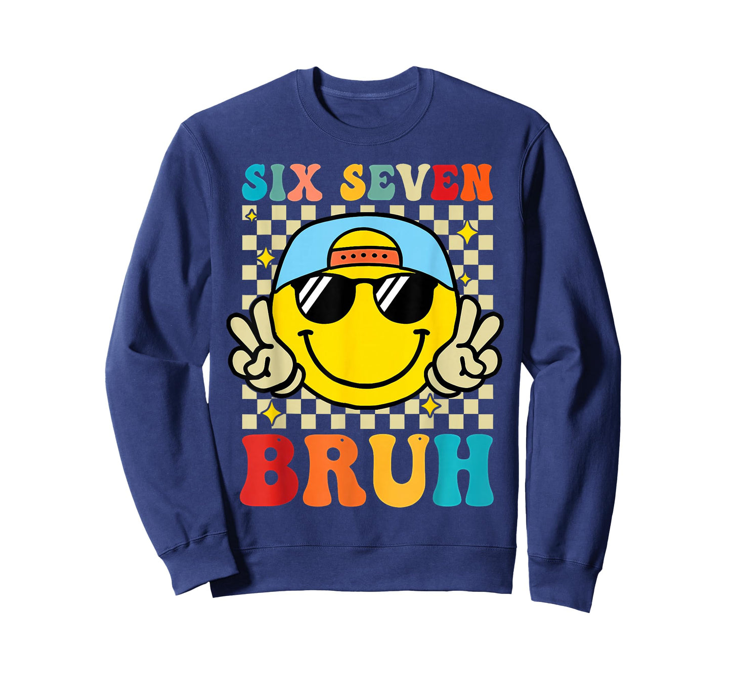 67 Meme Gen Alpha Slang 6 7 Six Seven Bruh Funny Boys Kids T-Shirt