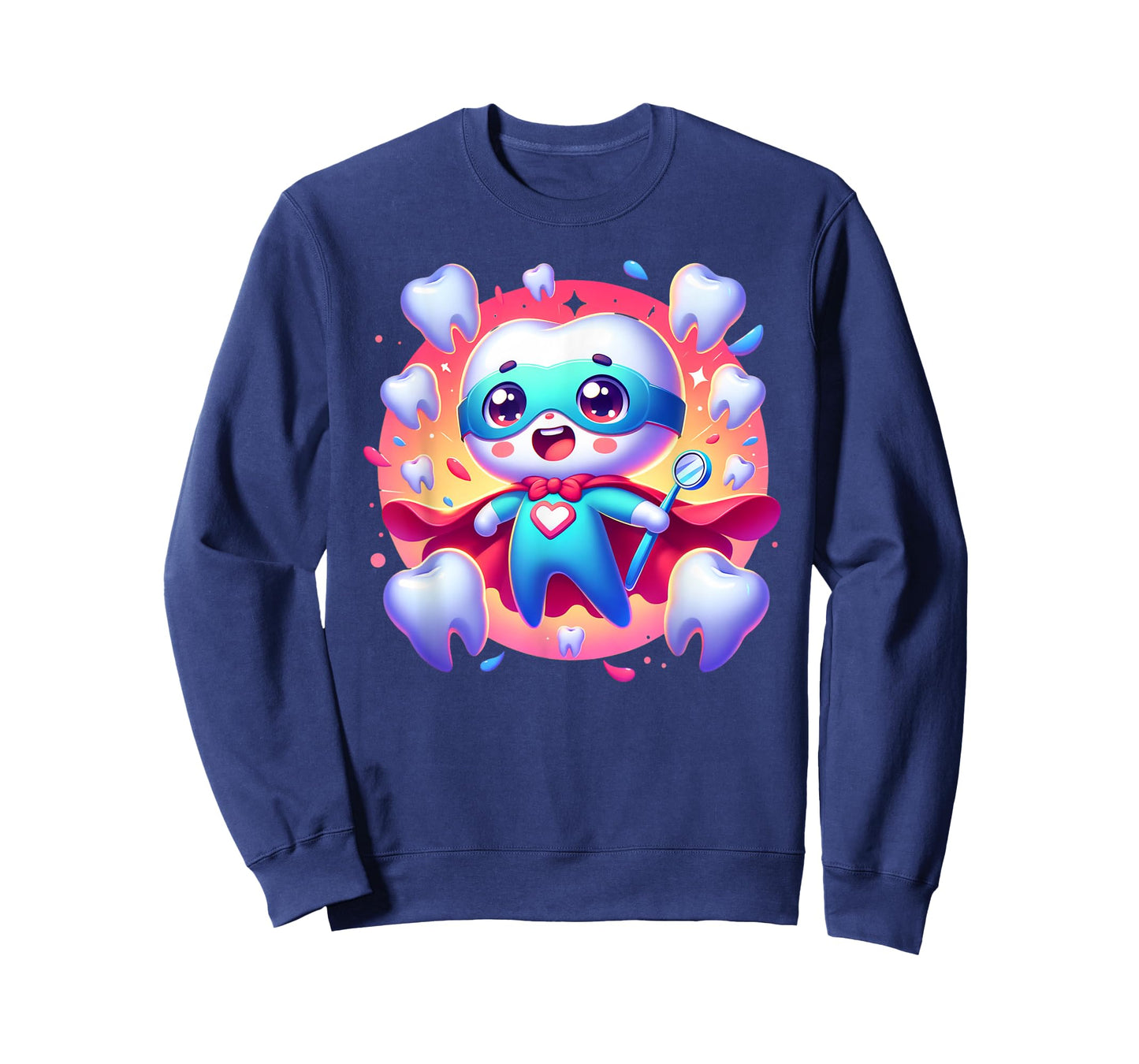 Cute Super Hero Dentist Superhero Tooth Doctor T-Shirt