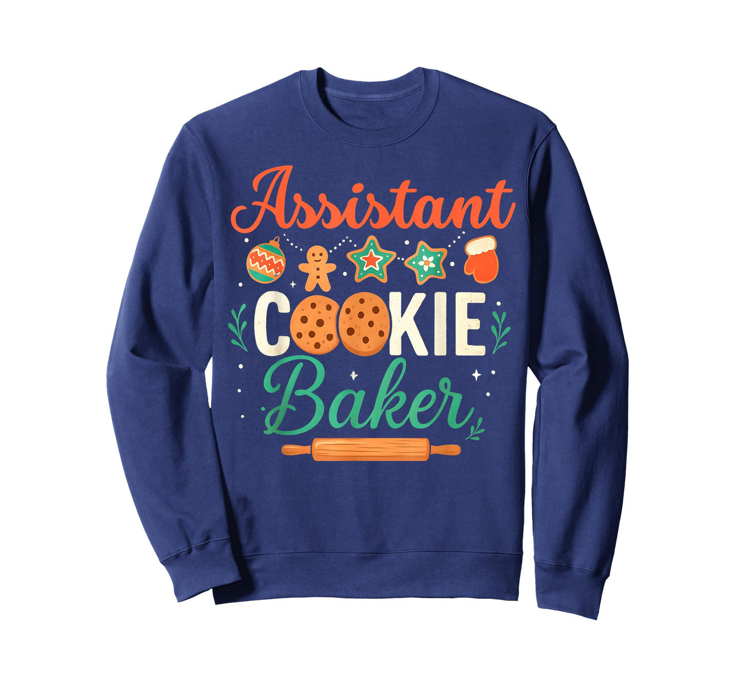 Assistant Cookie Baker Matching Holiday Baking Xmas Family T-Shirt