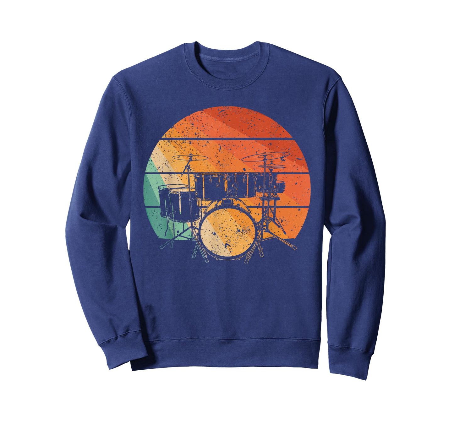 Cool Drummer Design for Men Women Drumming Drum Set Drummer T-Shirt