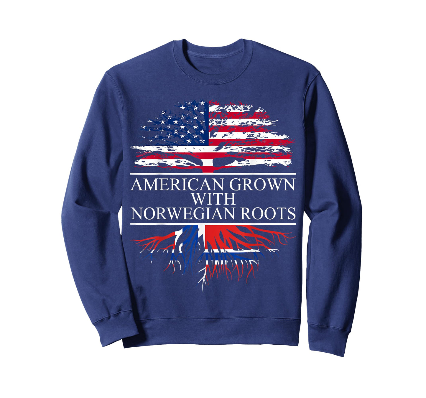 American Grown with Norwegian Roots Shirt
