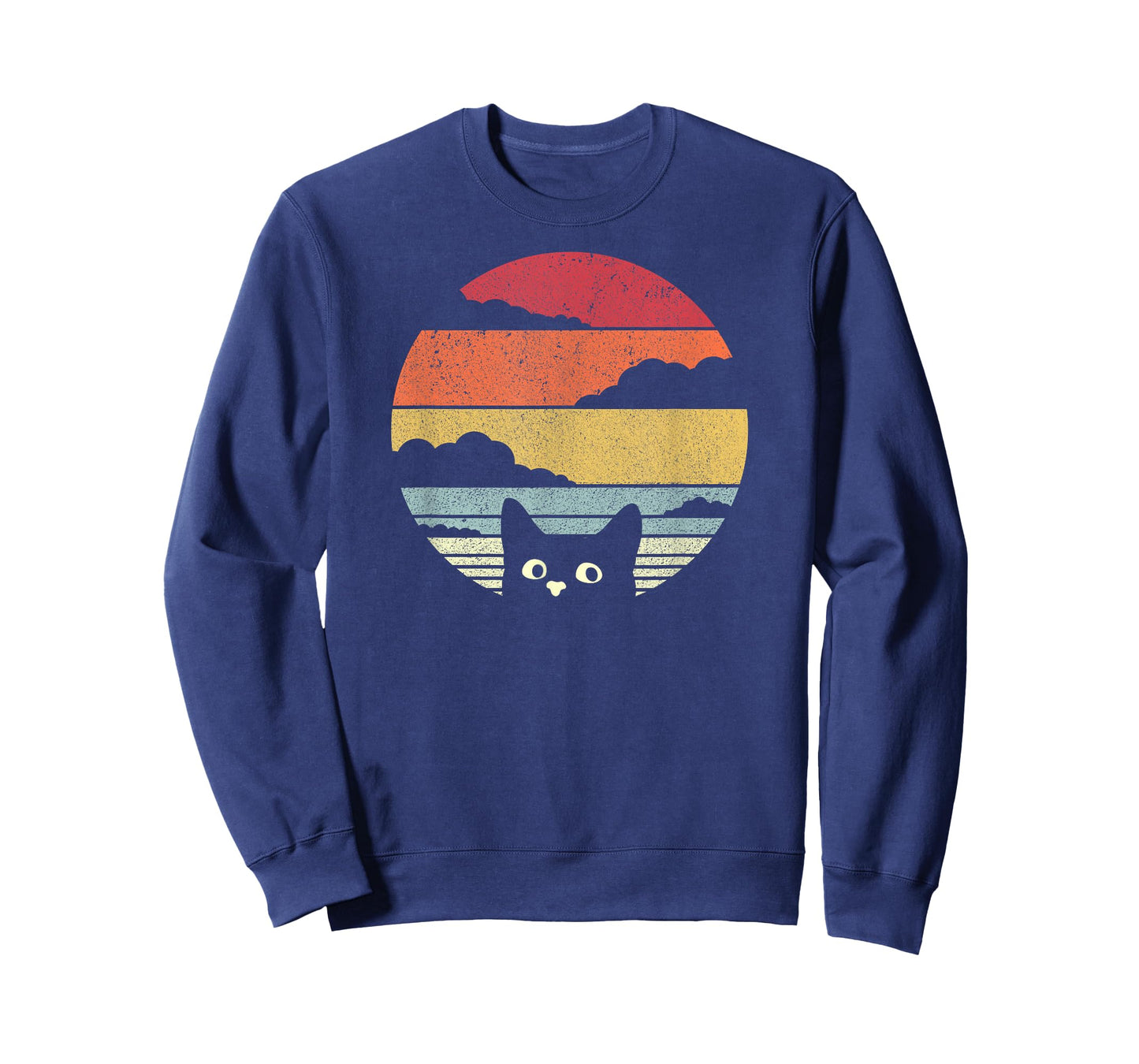 Cat Shirt. Retro Style T-Shirt