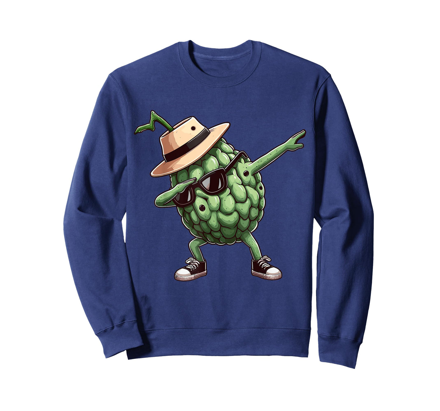 Cherimoya Dabbing Dance Sunglasses Fruit Lovers T-Shirt