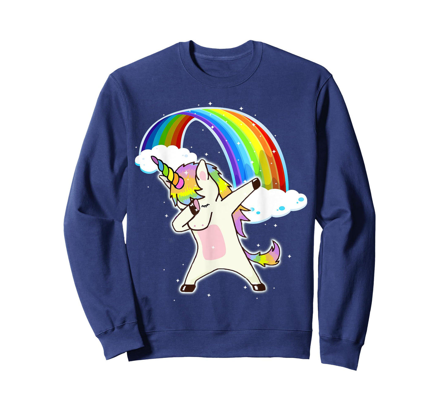 Dabbing Unicorn Rainbow T Shirt Unicorn Gift T-Shirt