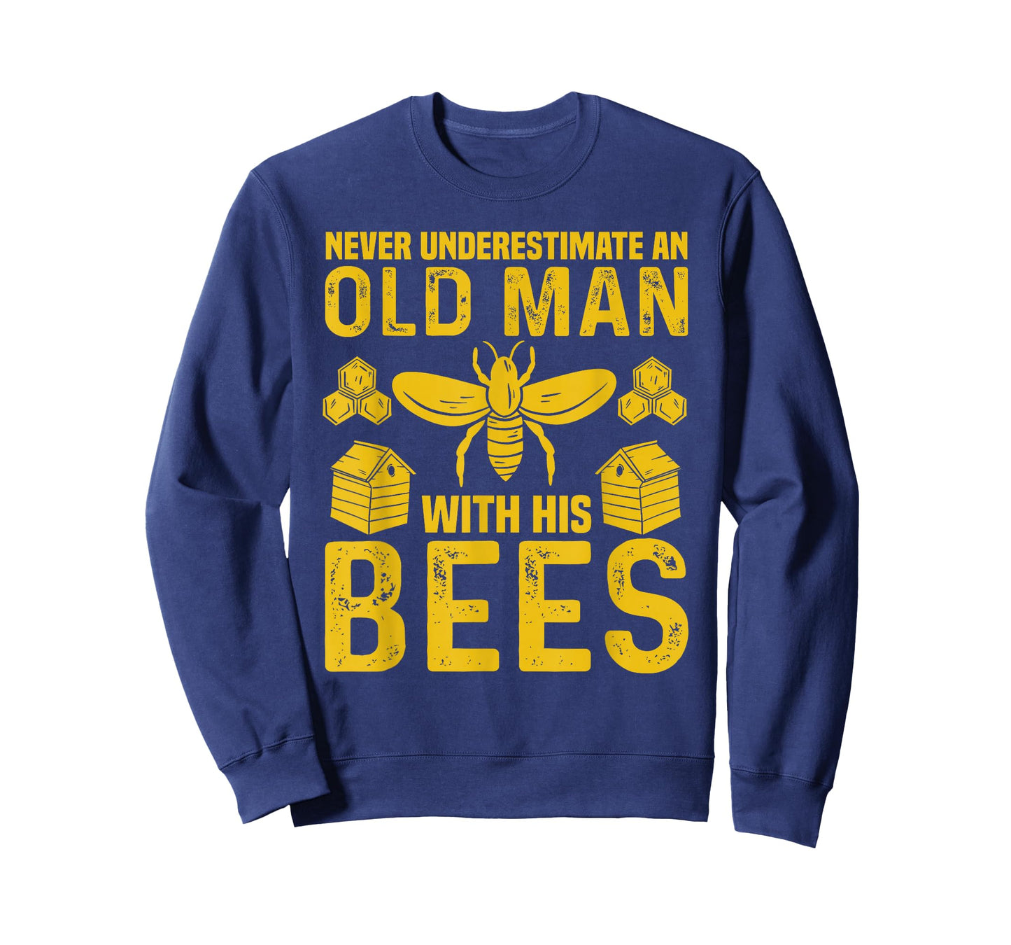Apiary Bee Keeper an Old Man with His Bees Beekeeping T-Shirt