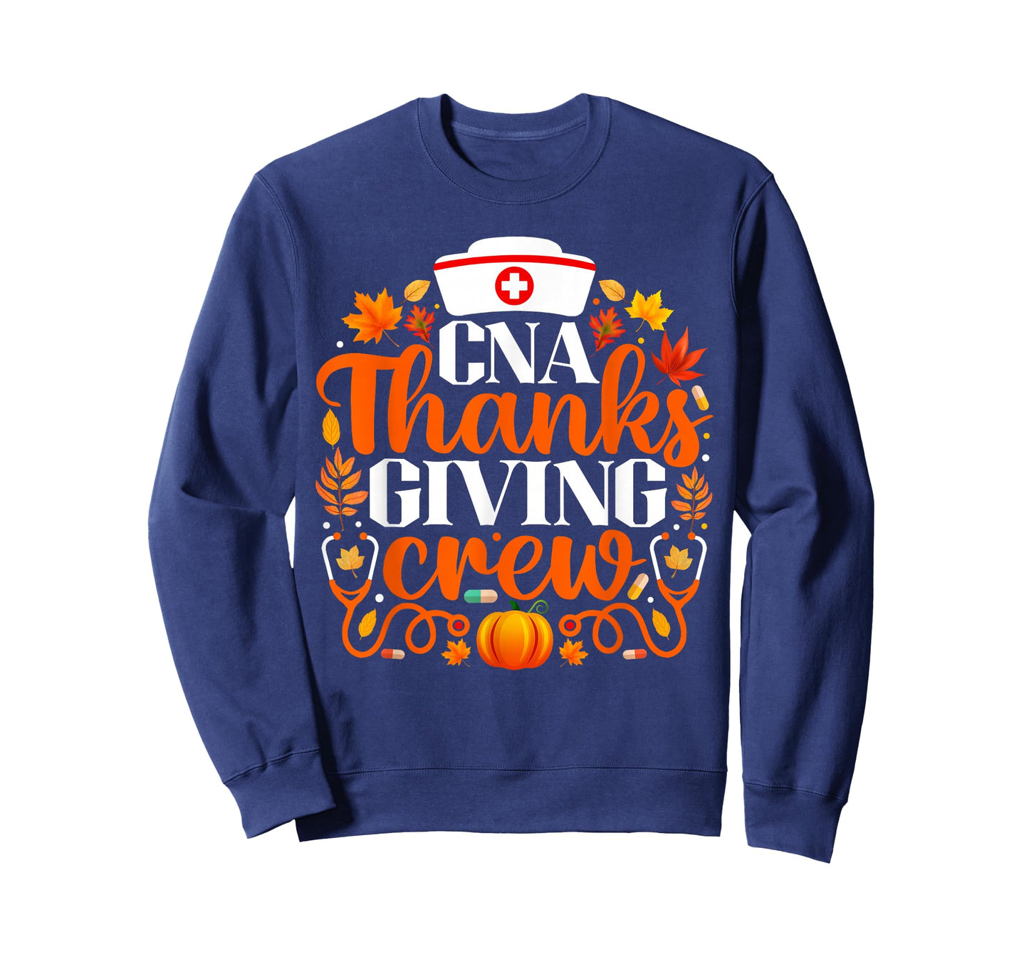 CNA Thanksgiving Nurse Crew Funny Thanksgiving T-Shirt