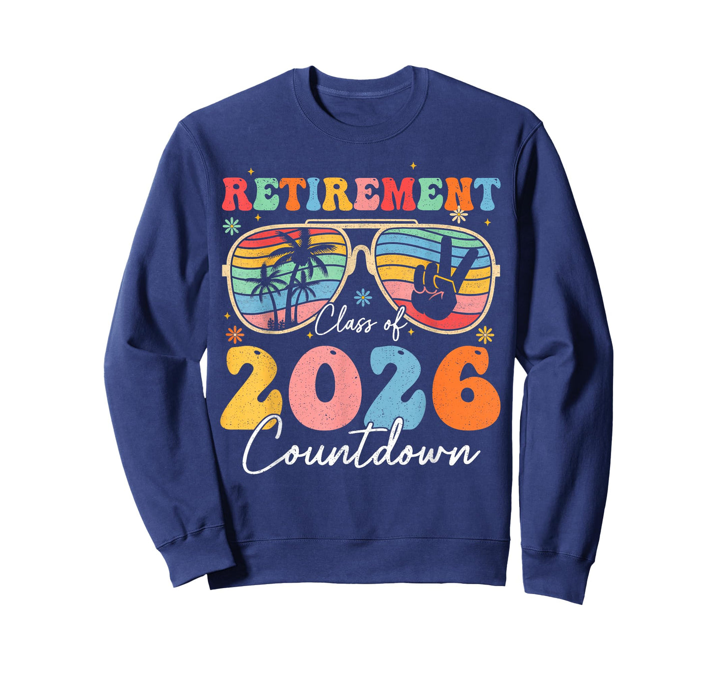 Funny Retirement Class of 2026 Countdown in Progress Teacher T-Shirt