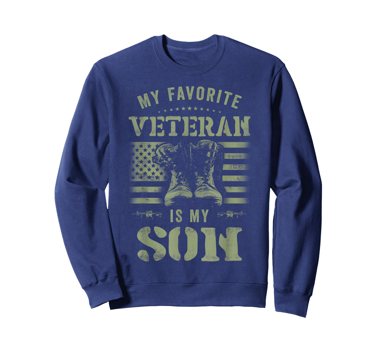 My Favorite Veteran Is My Son Funny Veterans Day T-Shirt