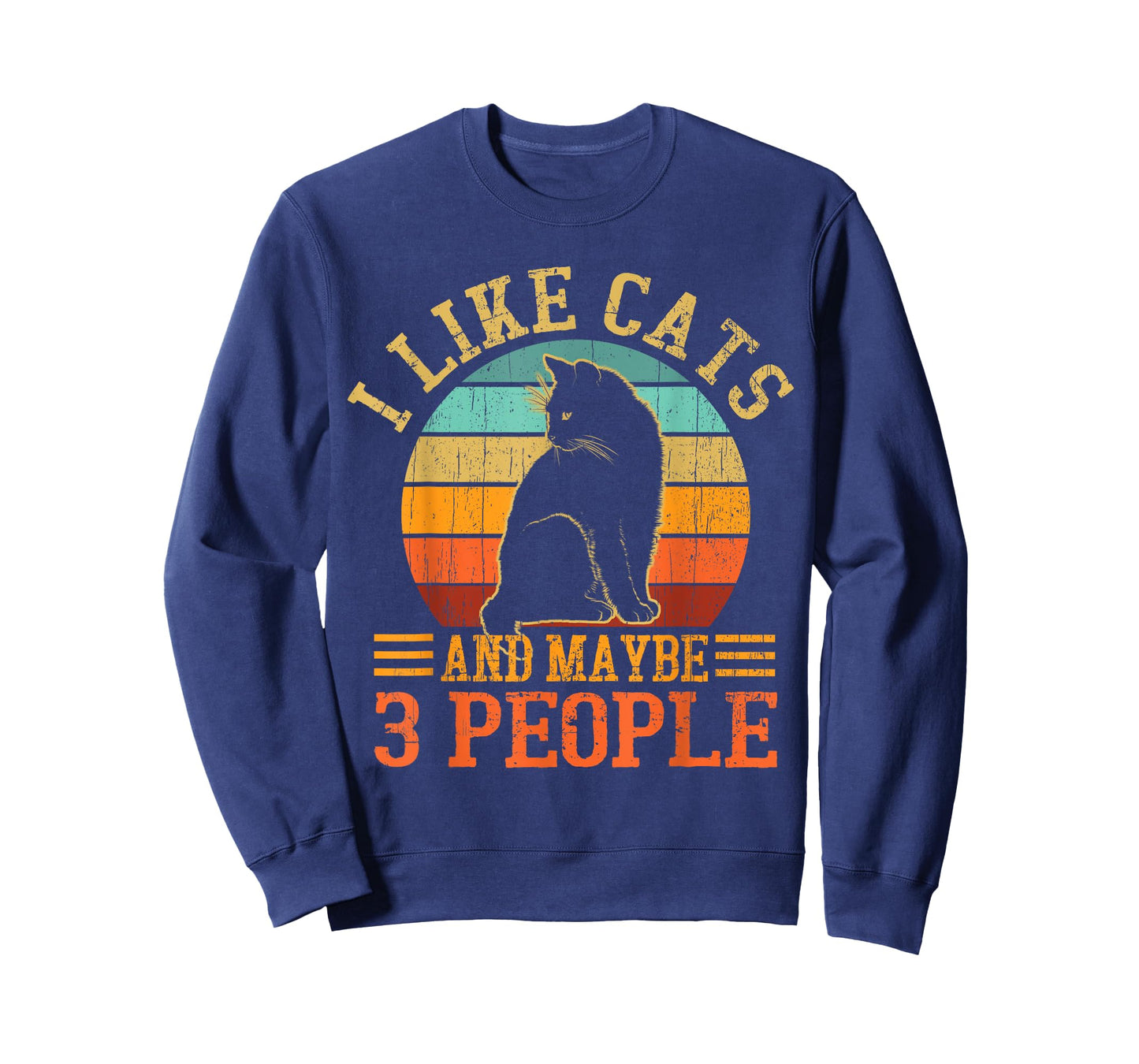 I Like Cats And Maybe 3 People Cat Lover, Cat Dad, Cat Mom T-Shirt